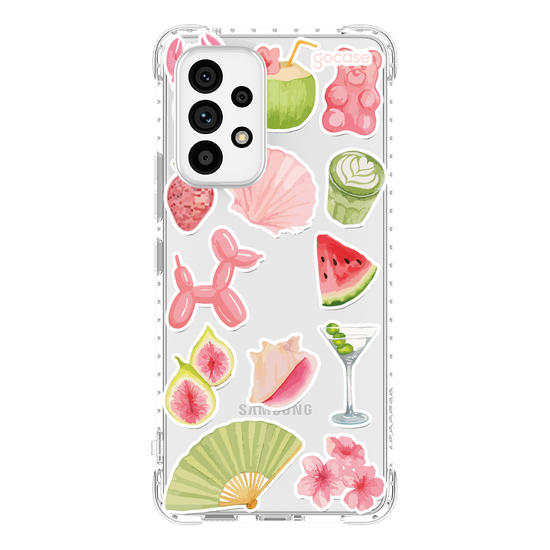 Capinha para celular  Girly Summer Stickers