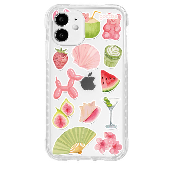 Capinha para celular  Girly Summer Stickers