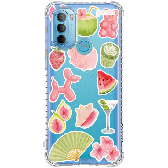 Capinha para celular  Girly Summer Stickers