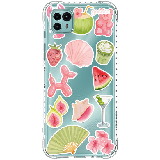 Capinha para celular  Girly Summer Stickers