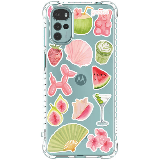 Capinha para celular  Girly Summer Stickers