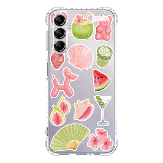 Capinha para celular  Girly Summer Stickers