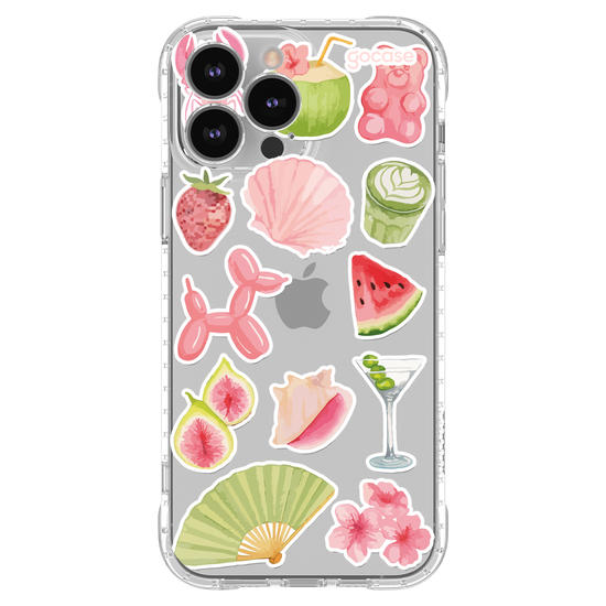 Capinha para celular  Girly Summer Stickers