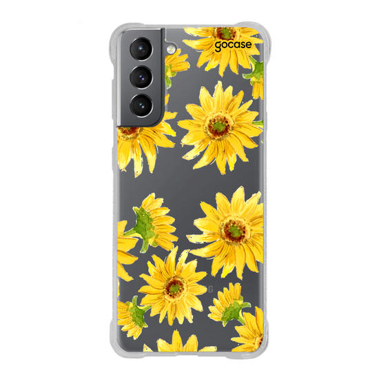 Capinha para celular Girassol Manuscrita