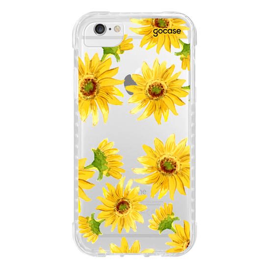 Capinha para celular Girassol Manuscrita