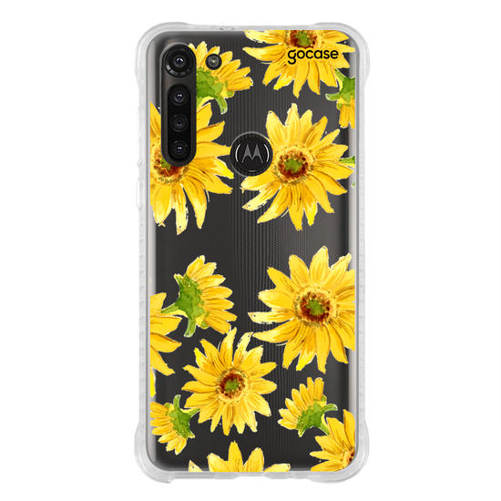 Capinha para celular Girassol Manuscrita
