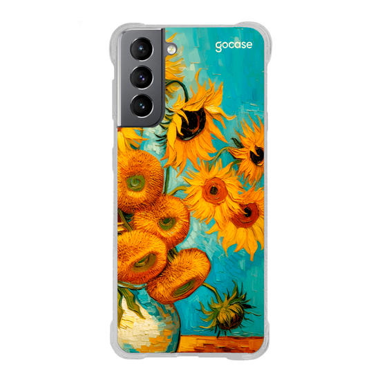 Capinha para celular  Sunflowers Van Gogh - Zoom
