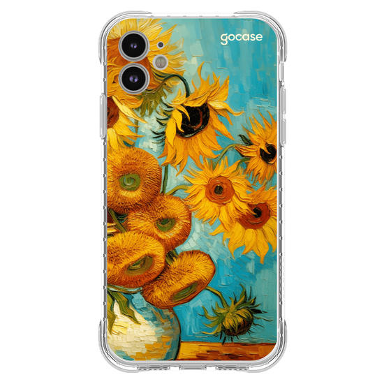 Capinha para celular  Sunflowers Van Gogh - Zoom