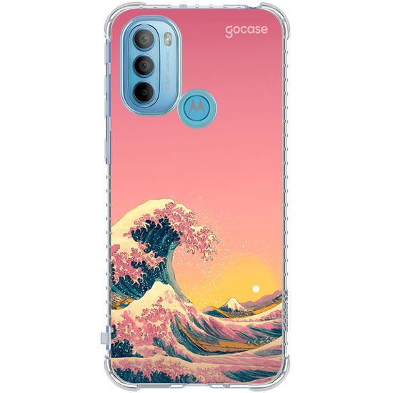 Capinha para celular  Sunset Wave