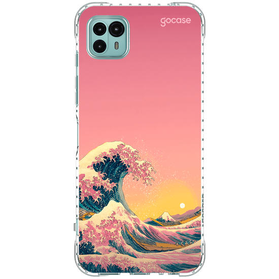 Capinha para celular  Sunset Wave
