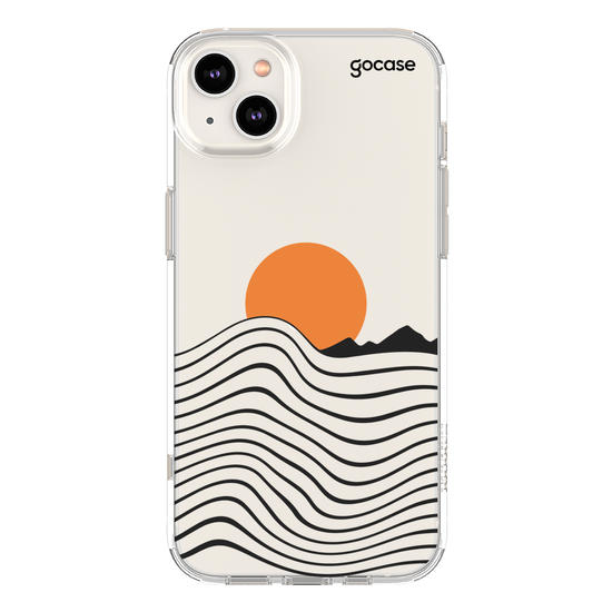 Capinha para celular  Sunset Waves