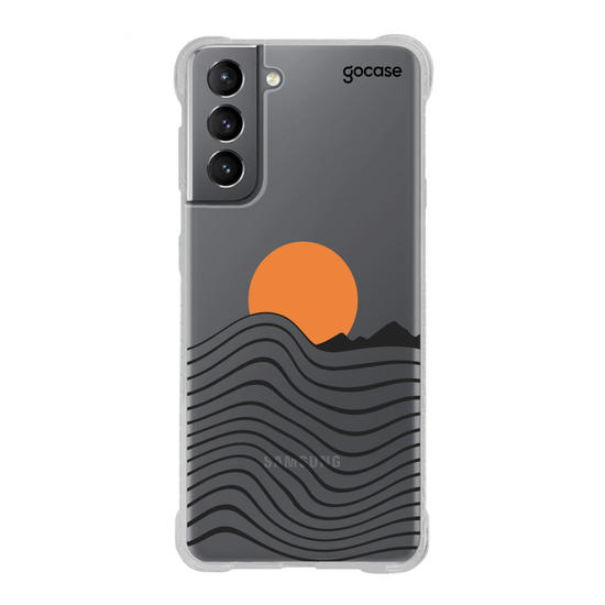 Capinha para celular  Sunset Waves