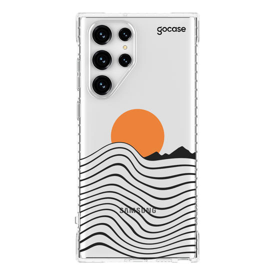 Capinha para celular  Sunset Waves