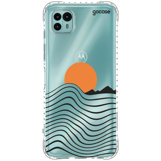 Capinha para celular  Sunset Waves