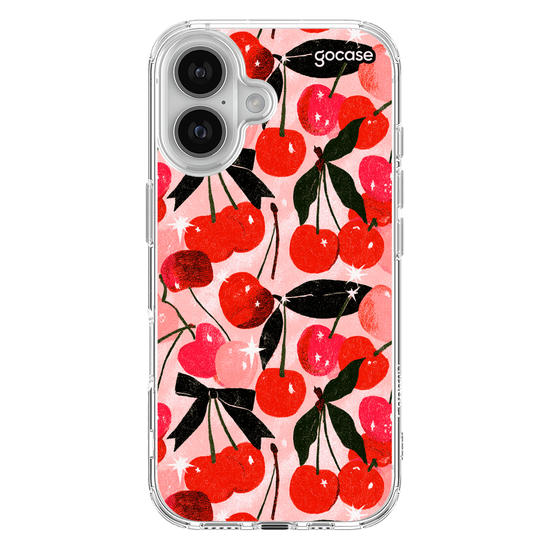 Capinha para celular  Super Cherry Bow