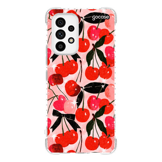 Capinha para celular  Super Cherry Bow
