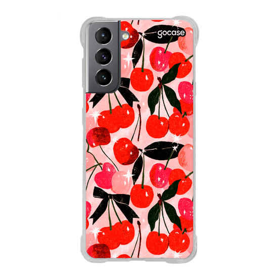Capinha para celular  Super Cherry Bow