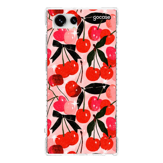 Capinha para celular  Super Cherry Bow