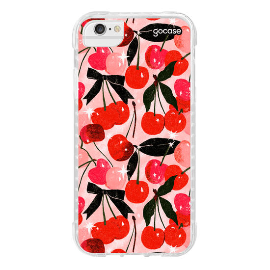 Capinha para celular  Super Cherry Bow