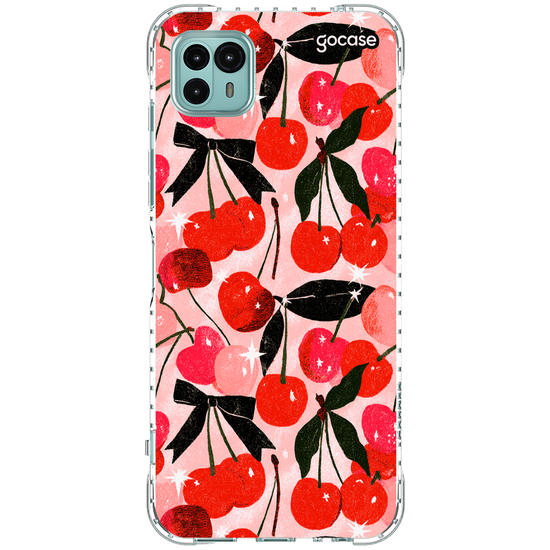 Capinha para celular  Super Cherry Bow