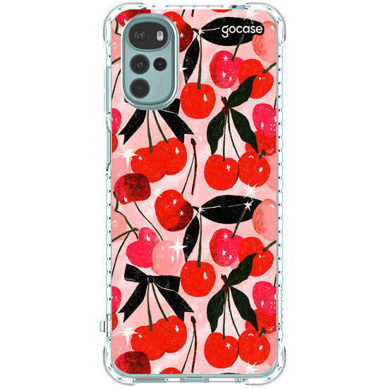 Capinha para celular  Super Cherry Bow