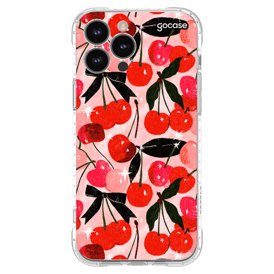 Capinha para celular  Super Cherry Bow