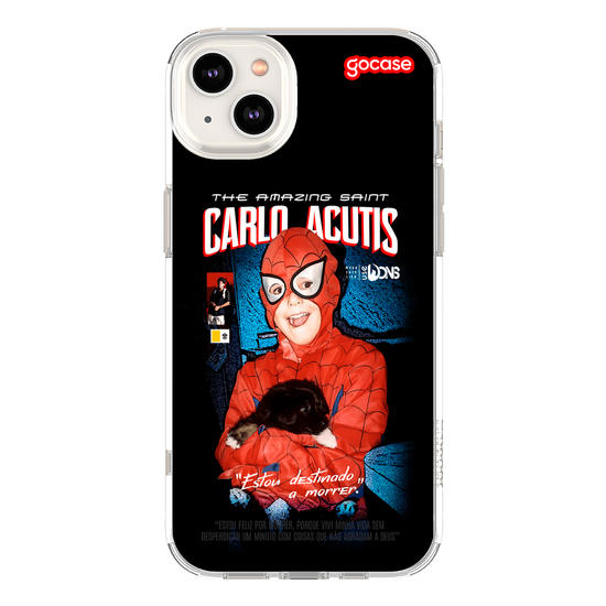 Capinha para celular  Carlos Acutis Super Heroi