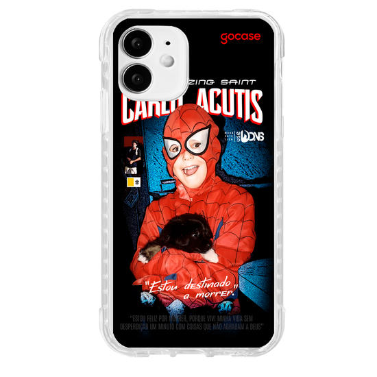 Capinha para celular  Carlos Acutis Super Heroi