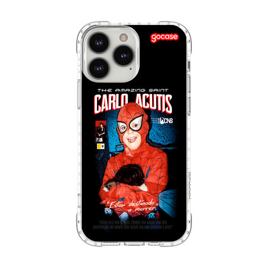 Capinha para celular  Carlos Acutis Super Heroi