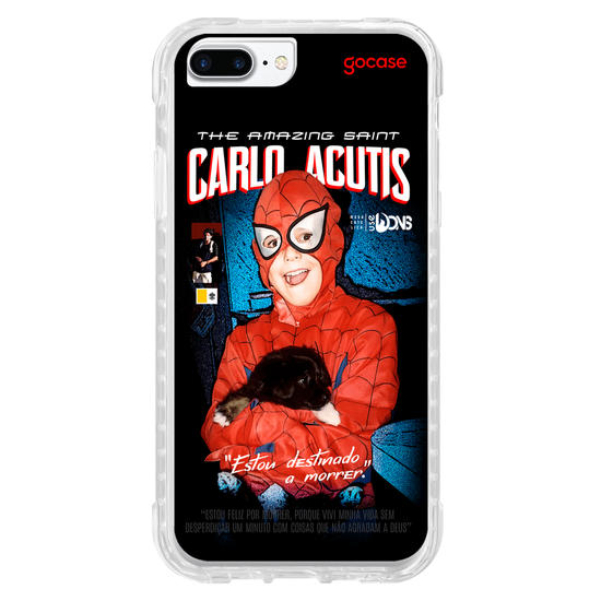 Capinha para celular  Carlos Acutis Super Heroi