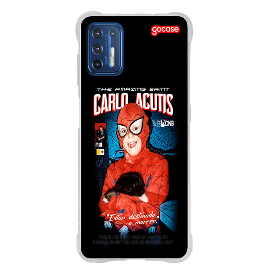 Capinha para celular  Carlos Acutis Super Heroi