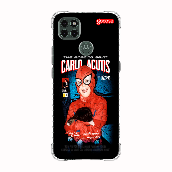 Capinha para celular  Carlos Acutis Super Heroi