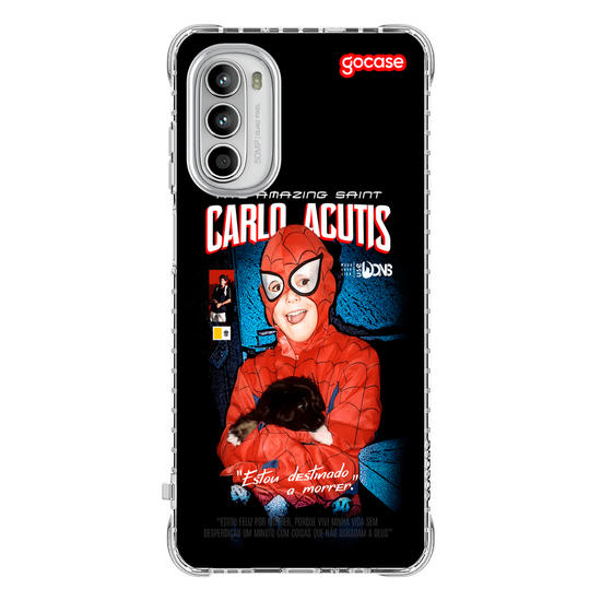 Capinha para celular  Carlos Acutis Super Heroi