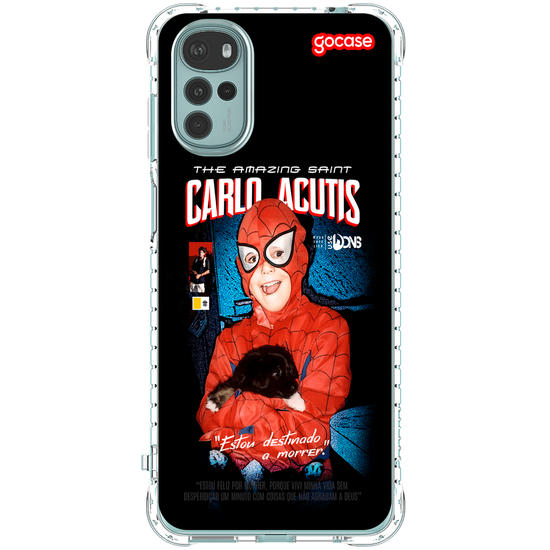 Capinha para celular  Carlos Acutis Super Heroi