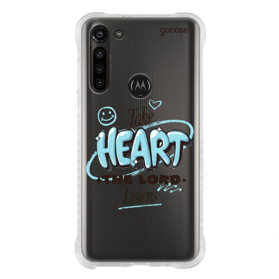 Capinha para celular  Take Heart The Lord Listens