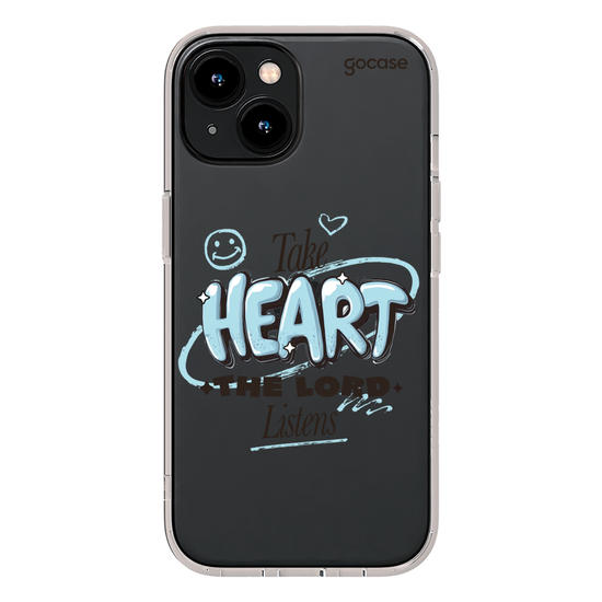 Capinha para celular  Take Heart The Lord Listens