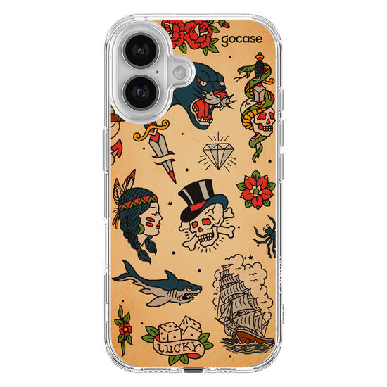 Capinha para celular Tattoo Classic Old School