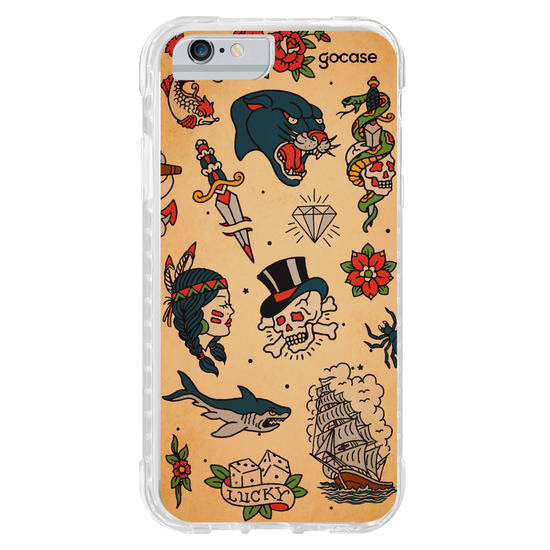 Capinha para celular Tattoo Classic Old School