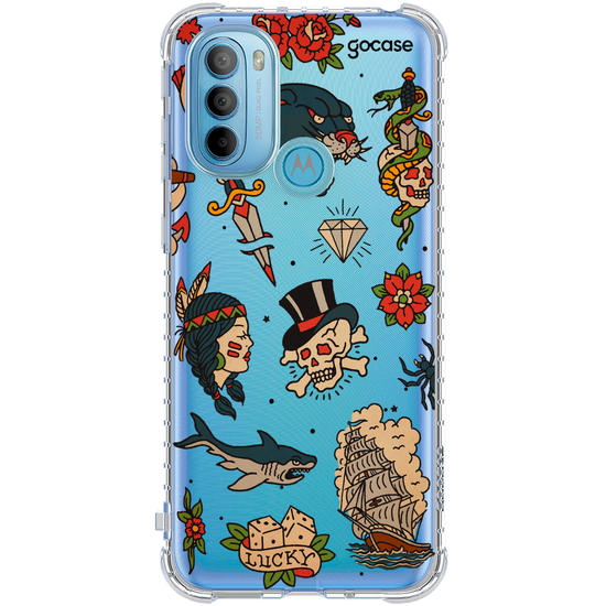 Capinha para celular Tattoo Classic Old School