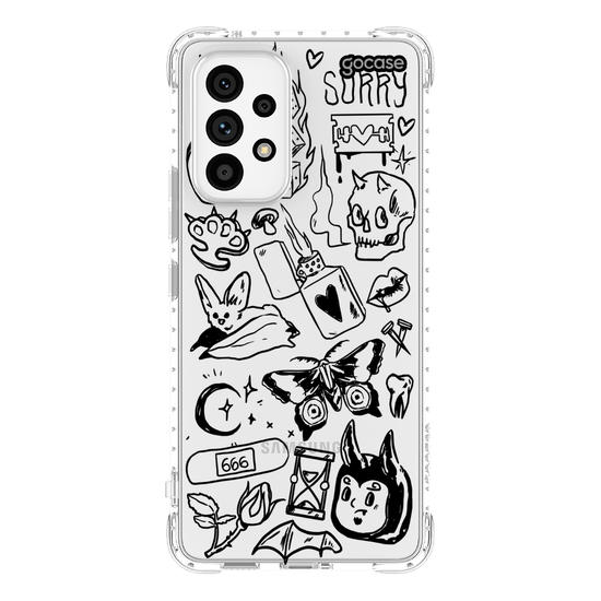 Capinha para celular  Tattos Rabiscadas