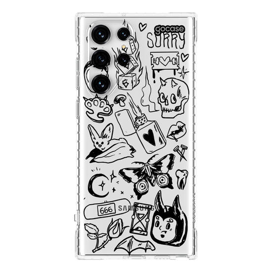 Capinha para celular  Tattos Rabiscadas