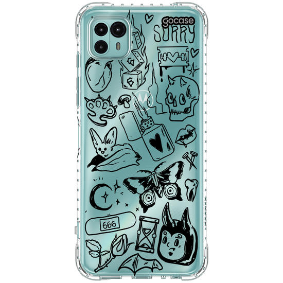 Capinha para celular  Tattos Rabiscadas