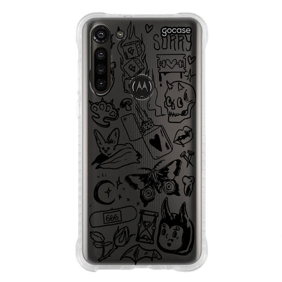 Capinha para celular  Tattos Rabiscadas