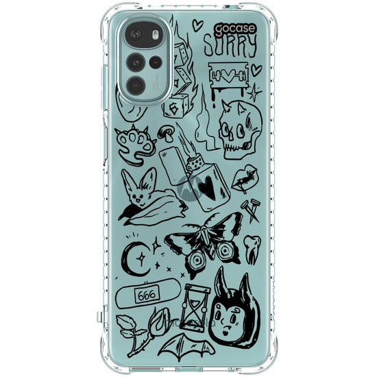 Capinha para celular  Tattos Rabiscadas