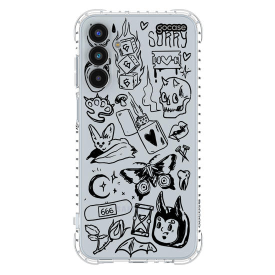 Capinha para celular  Tattos Rabiscadas