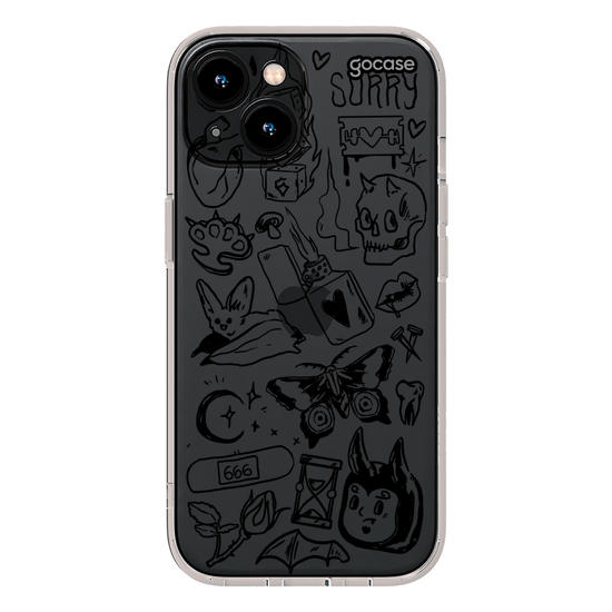 Capinha para celular  Tattos Rabiscadas