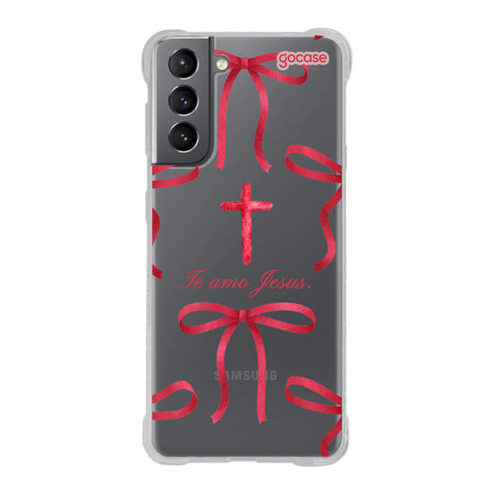 Capinha para celular  Te Amo Jesus.