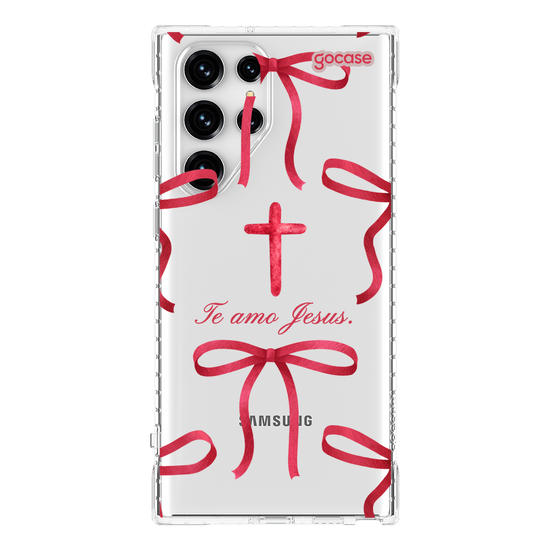 Capinha para celular  Te Amo Jesus.