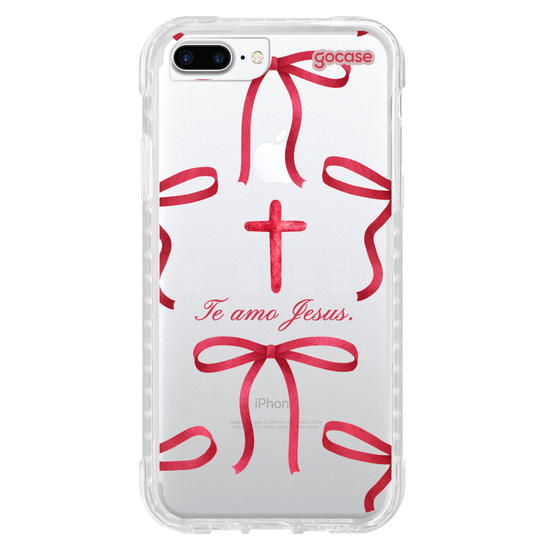 Capinha para celular  Te Amo Jesus.