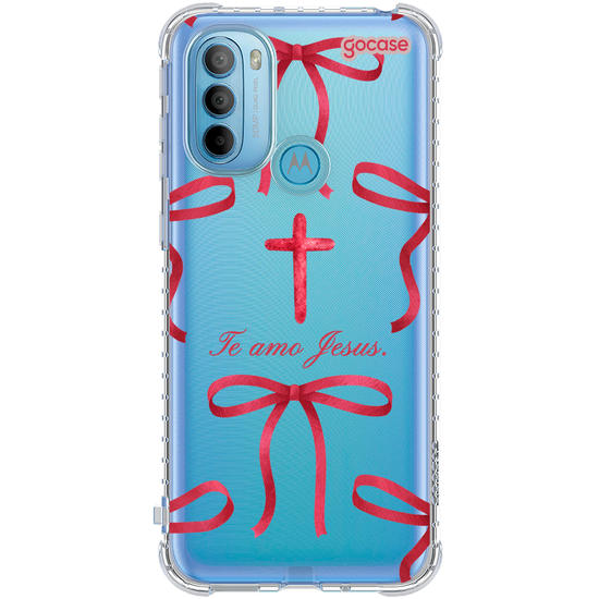 Capinha para celular  Te Amo Jesus.